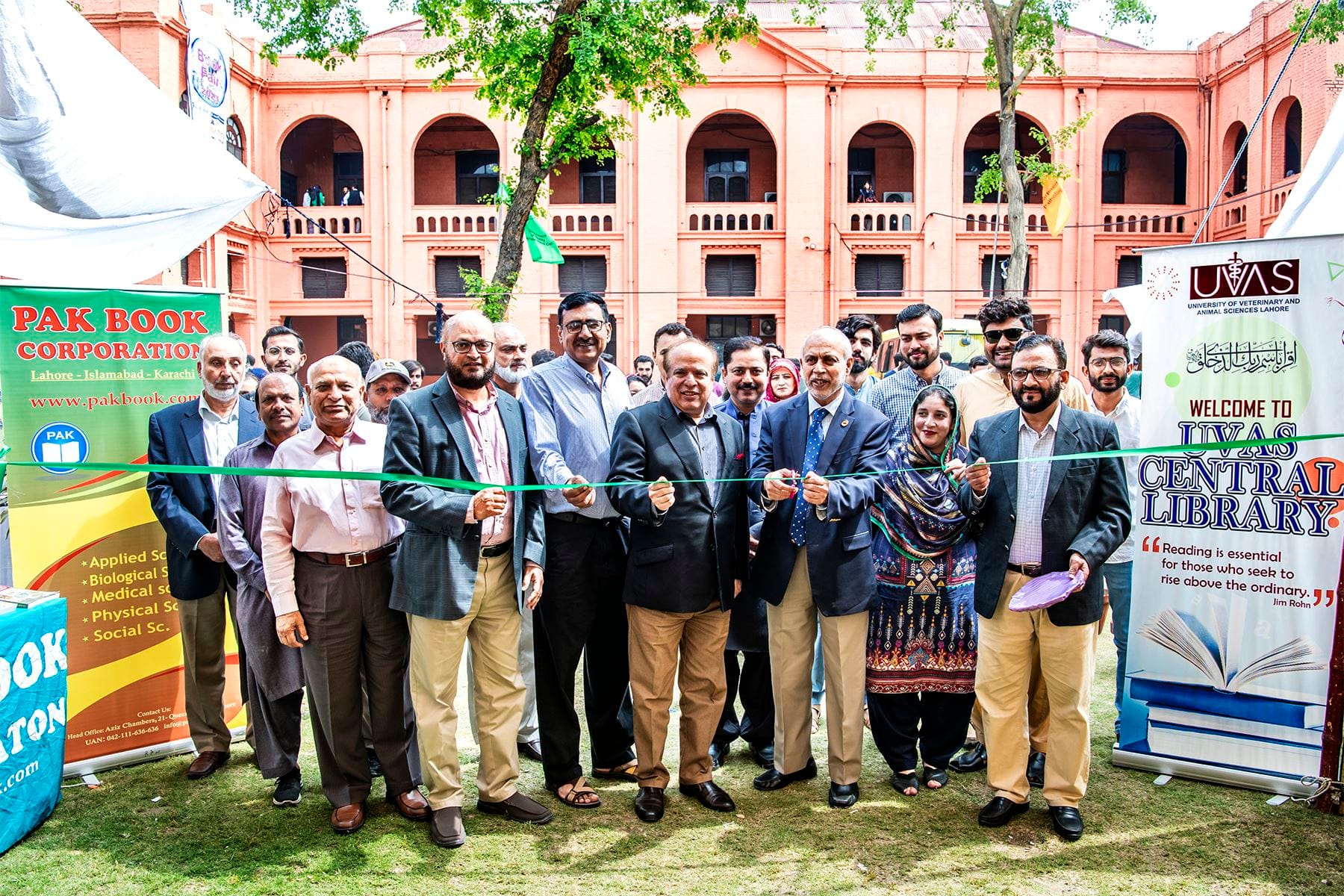 Daylong Annual book fair held at UVAS