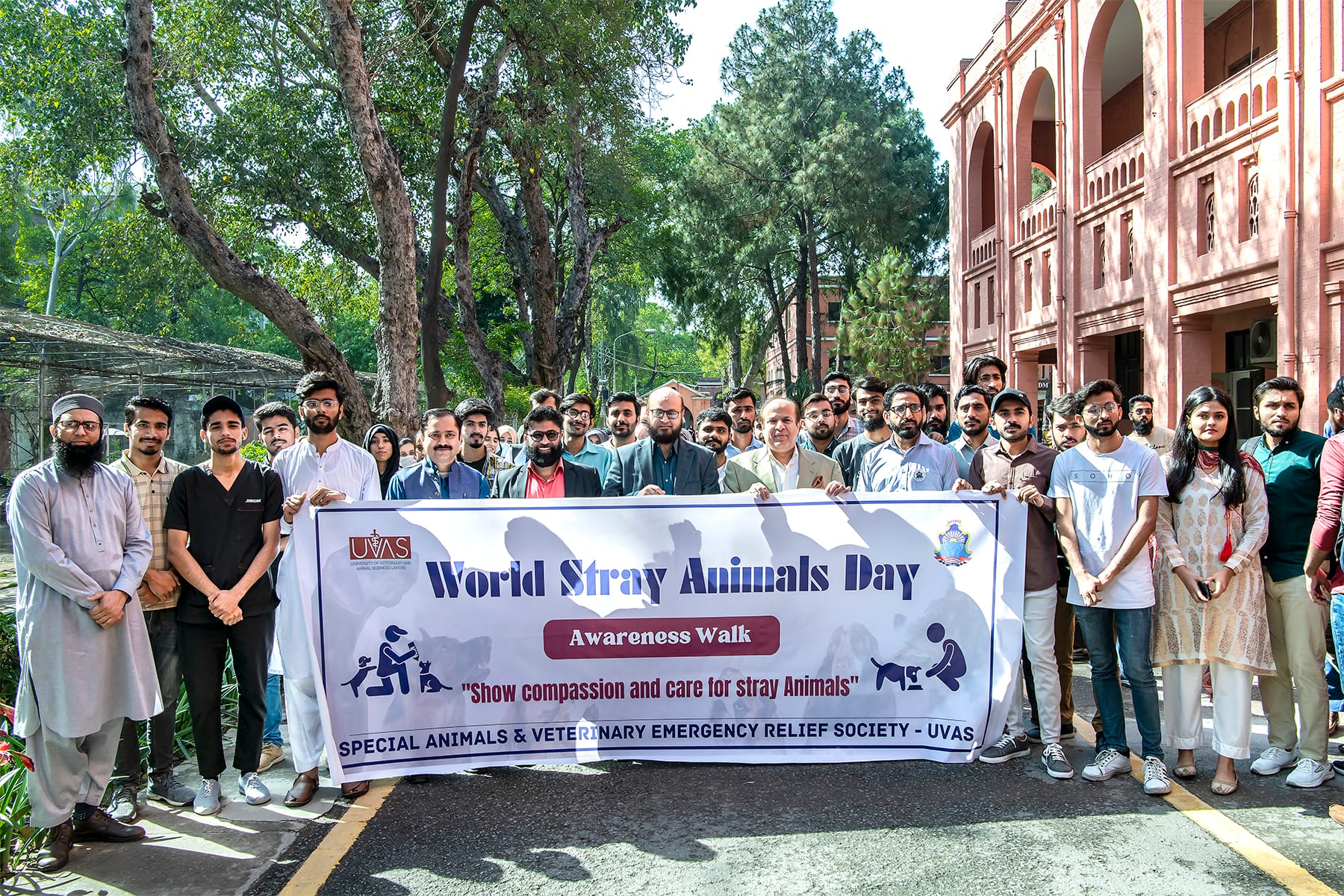 UVAS observes “World Stray Animal Day”