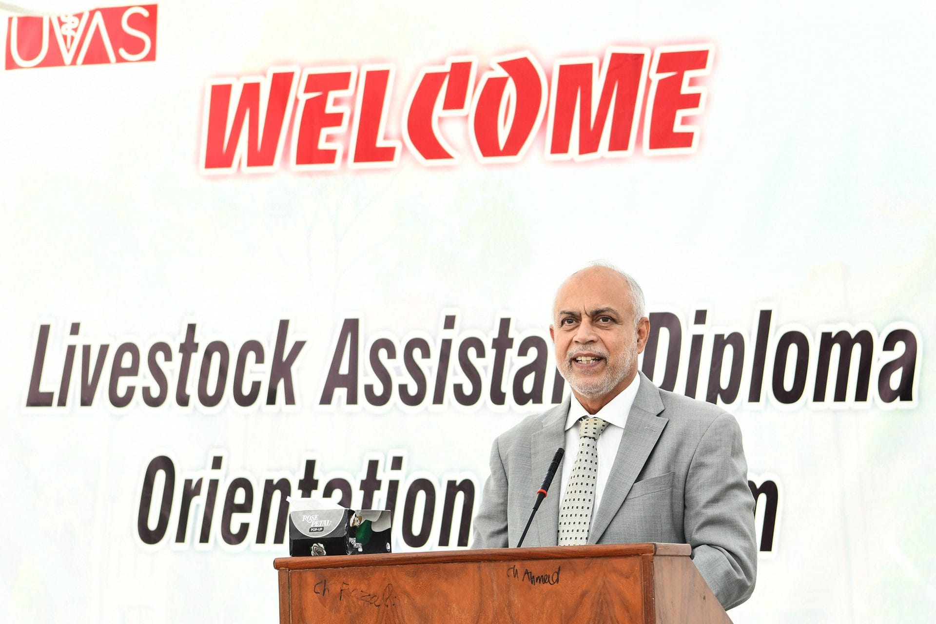 UVAS, Vice-Chancellor inaugurates ICE&E Lahore Campus & holds orientation programme