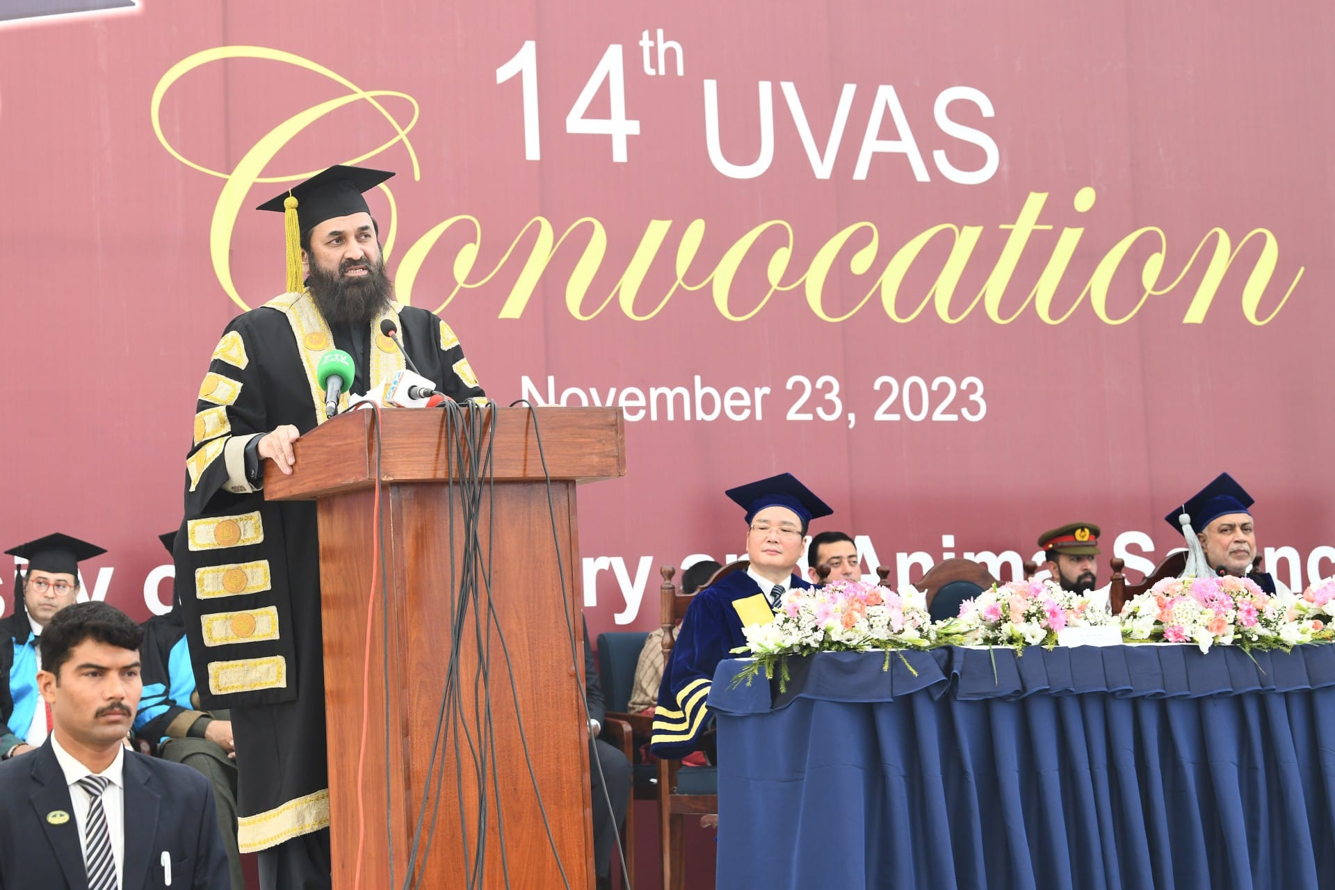 1,761 graduates awarded degrees at 14th UVAS Convocation