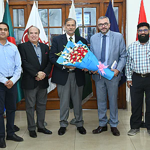 Director French Cultural Center Lahore Fabrice Disdier visits UVAS to strengthen collaboration